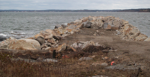 rock armour breakwater
