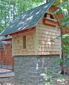Langes granite wall foundation