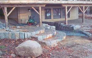 Langes cobblestone on the job