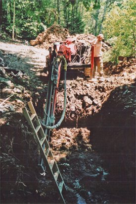 Langes Rock Farm blasting