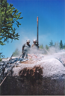 Langes stone quarry